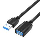 Extension Cable USB 3.0 male to USB female Vention VAS-A45-B300 3m (Black), Vention