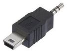 ADPTR, MINI USB B-2.5MM DC POWER PLUG