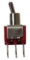 TOGGLE SWITCH, DPDT, 5A, 120VAC, THT