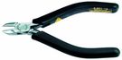 Side cutters, 120 mm, with slim rounded head, without side face, dissipative black handguard