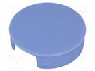 Cap; polyamide; blue; push-in; A3031,A3131 OKW
