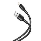 Cable USB to Lightning XO NB212, 2.1A 1m (black), XO