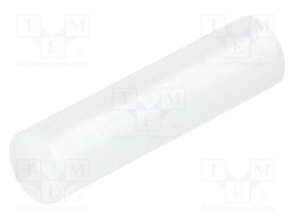 Spacer sleeve; LED; Øout: 5mm; ØLED: 5mm; L: 19.5mm; natural; UL94V-2 FIX&FASTEN FIX-LED-19.5