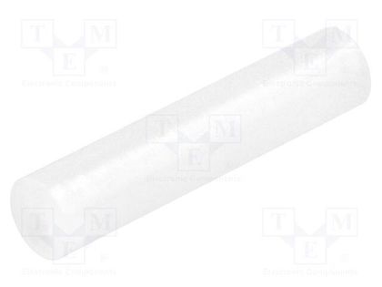 Spacer sleeve; LED; Øout: 5mm; ØLED: 5mm; L: 23mm; natural; UL94V-2 FIX&FASTEN FIX-LED-23