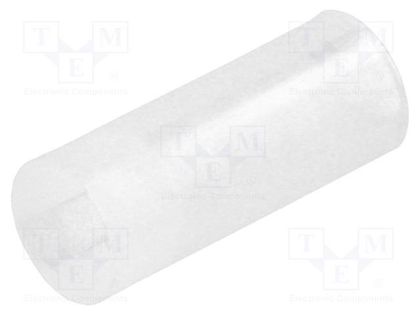 Spacer sleeve; LED; Øout: 4mm; ØLED: 3mm; L: 10mm; natural; UL94V-2 FIX&FASTEN FIX-LEDS-10
