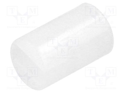 Spacer sleeve; LED; Øout: 4mm; ØLED: 3mm; L: 6.5mm; natural; UL94V-2 FIX&FASTEN FIX-LEDS-6.5