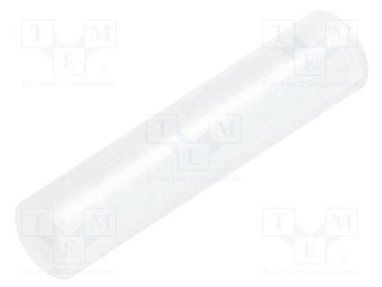 Spacer sleeve; LED; Øout: 4mm; ØLED: 3mm; L: 18mm; natural; UL94V-2 FIX&FASTEN FIX-LEDS-18