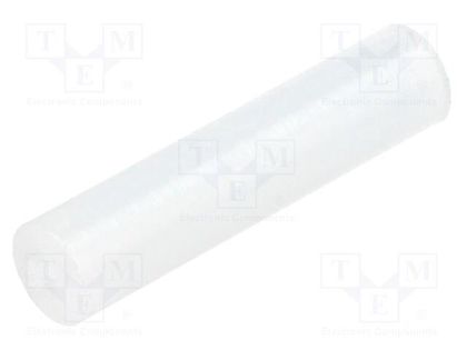 Spacer sleeve; LED; Øout: 5mm; ØLED: 5mm; L: 21.5mm; natural; UL94V-2 FIX&FASTEN FIX-LED-21.5