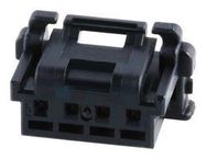 CONNECTOR HOUSING, RCPT, 4POS, 2MM