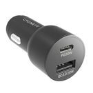 Car charger Cygnett USB, USB-C 20W (black), Cygnett