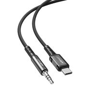Cable USB-C to mini jack 3,5mm Acefast C1-08 1.2m (black), Acefast