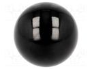 Ball knob; Ø: 40mm; Int.thread: M10; 15mm ELESA+GANTER