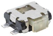 TACTILE SWITCH, 0.05A, 12VDC, SMD, 220GF