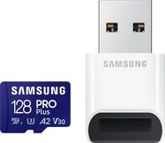 Memory card Samsung PRO Plus micro SDXC 128 GB U3 A2 V30 (MB-MD128SB/WW), Samsung