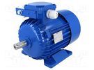 Motor: AC; 1-phase; 0.75kW; 230VAC; 1410rpm; 5.08Nm; IP54; 4.8A; arms BESEL
