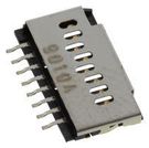 CONNECTOR, MICRO SD, PUSH-PULL, 8POS