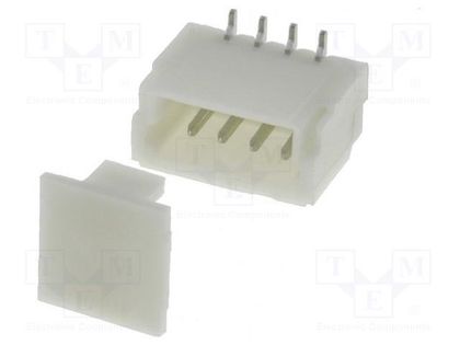 Socket; wire-board; male; 1mm; PIN: 4; SMT; 50V; 1A; tinned; 20mΩ JOINT TECH NX1001-04SMS