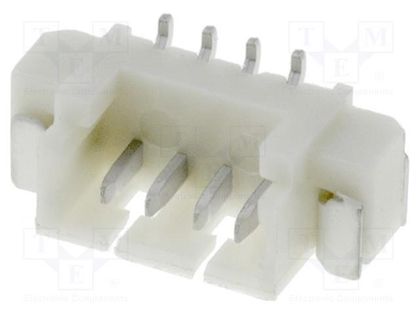 Socket; wire-board; male; 1.25mm; PIN: 4; SMT; 125V; 1A; tinned JOINT TECH NX1251-04SMS