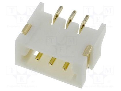 Socket; wire-board; male; 1.5mm; PIN: 3; SMT; 100V; 1A; tinned; 20mΩ JOINT TECH NX1501-03SMR