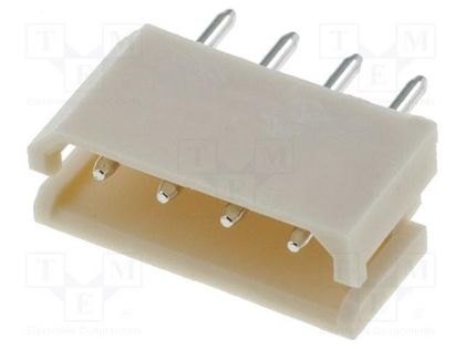 Socket; wire-board; male; A2506; 2.5mm; PIN: 4; THT; 250V; 3A; tinned JOINT TECH NX2504-04SMS