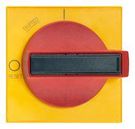 HANDLE W/MASKING FRAME, RED/YELLOW