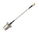CABLE ASSY, N-TYPE JACK-SMA PLUG, 100MM