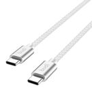 USB-C to USB-C Cable Budi 65W 1,5m (white), Budi