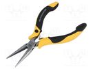 Pliers; gripping surfaces are laterally grooved; ESD WIHA