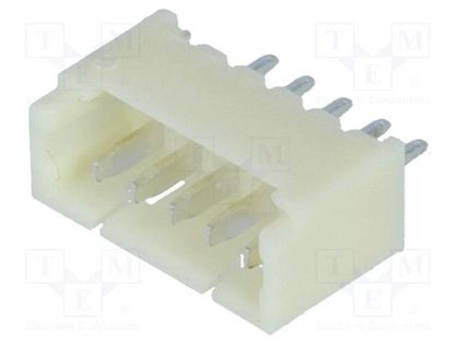 Socket; wire-board; male; 1.25mm; PIN: 5; THT; 125V; 1A; tinned JOINT TECH NX1250-05SMS