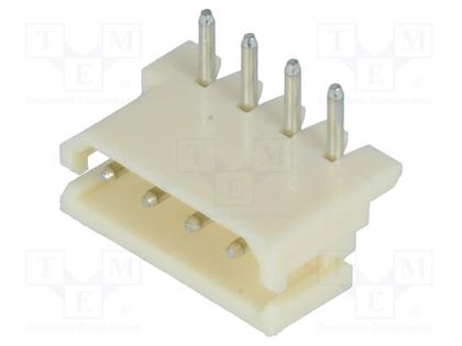 Socket; wire-board; male; A2506; 2.5mm; PIN: 4; THT; 250V; 3A; tinned JOINT TECH NX2504-04SMR