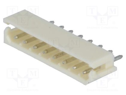 Socket; wire-board; male; A2506; 2.5mm; PIN: 8; THT; 250V; 3A; tinned JOINT TECH NX2504-08SMS