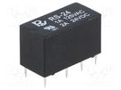 Relay: electromagnetic; DPDT; Ucoil: 24VDC; Icontacts max: 2A; PCB Recoy/RAYEX ELECTRONICS