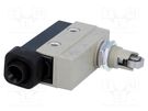 Microswitch SNAP ACTION; with longitudinal roller; SPDT; Pos: 2 OMRON
