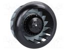 Fan: AC; radial; 230VAC; Ø182x85mm; 510m3/h; 63dBA; ball bearing FULLTECH