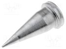Tip; conical; 0.25mm; for  soldering iron; WEL.WP80,WEL.WSP80 PLATO