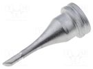 Tip; conical sloped; 1.2mm; for  soldering iron; WEL.LT-4 PLATO