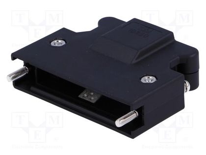 Plug case; PIN: 50; Locking: screws; for cable; Mini D Ribbon 3M 10350-52A0-008