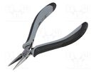 Pliers; gripping surfaces are laterally grooved,straight; ESD C.K