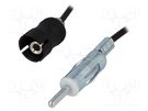 Antenna adapter; DIN; Chevrolet,Chrysler,Ford,Jeep,Opel PER.PIC.