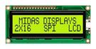 LCD MODULE, 16 X 2, COB, 5.55MM, STN