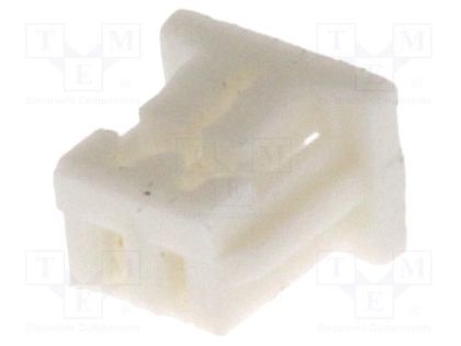 Plug; wire-board; female; 1.25mm; PIN: 2; w/o contacts; for cable JOINT TECH NX1251-02PFS