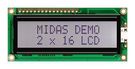 LCD MODULE, 16 X 2, COB, 5.55MM, FSTN