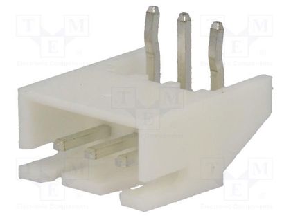 Socket; wire-board; male; A2501; 2.5mm; PIN: 3; THT; 250V; 3A; tinned JOINT TECH NX2500-03SMR