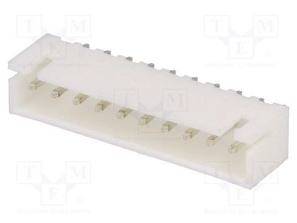 Socket; wire-board; male; A2501; 2.5mm; PIN: 10; THT; 250V; 3A; tinned JOINT TECH NX2500-10SMS