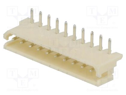 Socket; wire-board; male; A2506; 2.5mm; PIN: 10; THT; 250V; 3A; tinned JOINT TECH NX2504-10SMR