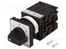 Switch: reversing star-delta cam switch; Stabl.pos: 5; 20A; 6.5kW EATON ELECTRIC