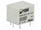Relay: electromagnetic; SPST-NO; Ucoil: 24VDC; 15A; 10A/240VAC RELPOL