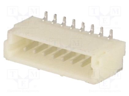 Socket; wire-board; male; 1mm; PIN: 8; SMT; 50V; 1A; tinned; 20mΩ JOINT TECH NX1001-08SMS