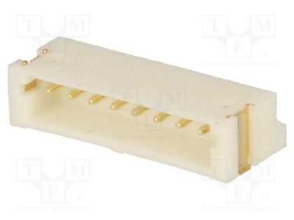 Socket; wire-board; male; 1.5mm; PIN: 8; SMT; 100V; 1A; tinned; 20mΩ JOINT TECH NX1501-08SMR