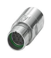 SENSOR CONNECTOR, M23, RCPT, 12POS/CABLE